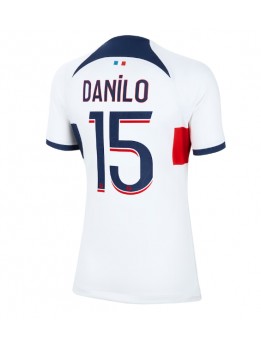 Paris Saint-Germain Danilo Pereira #15 Zenski Gostujuci Dres 2023-24 Kratak Rukavima